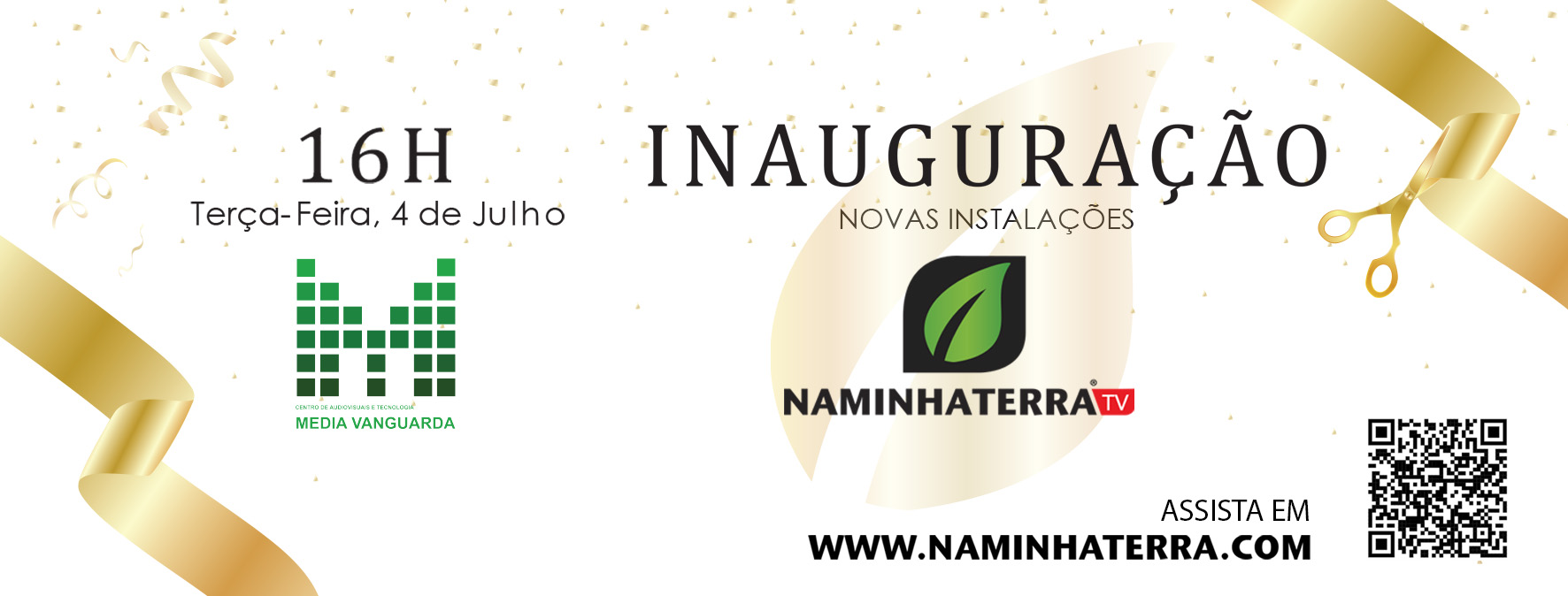 Inauguração do Centro Media Vanguarda